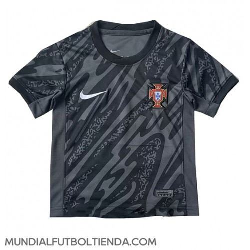 Camiseta Portugal Portero Primera Equipación Replica Eurocopa 2024 mangas cortas